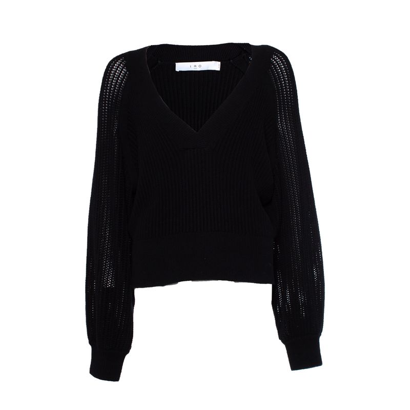 Iro Knitted Black Anyce Sweater